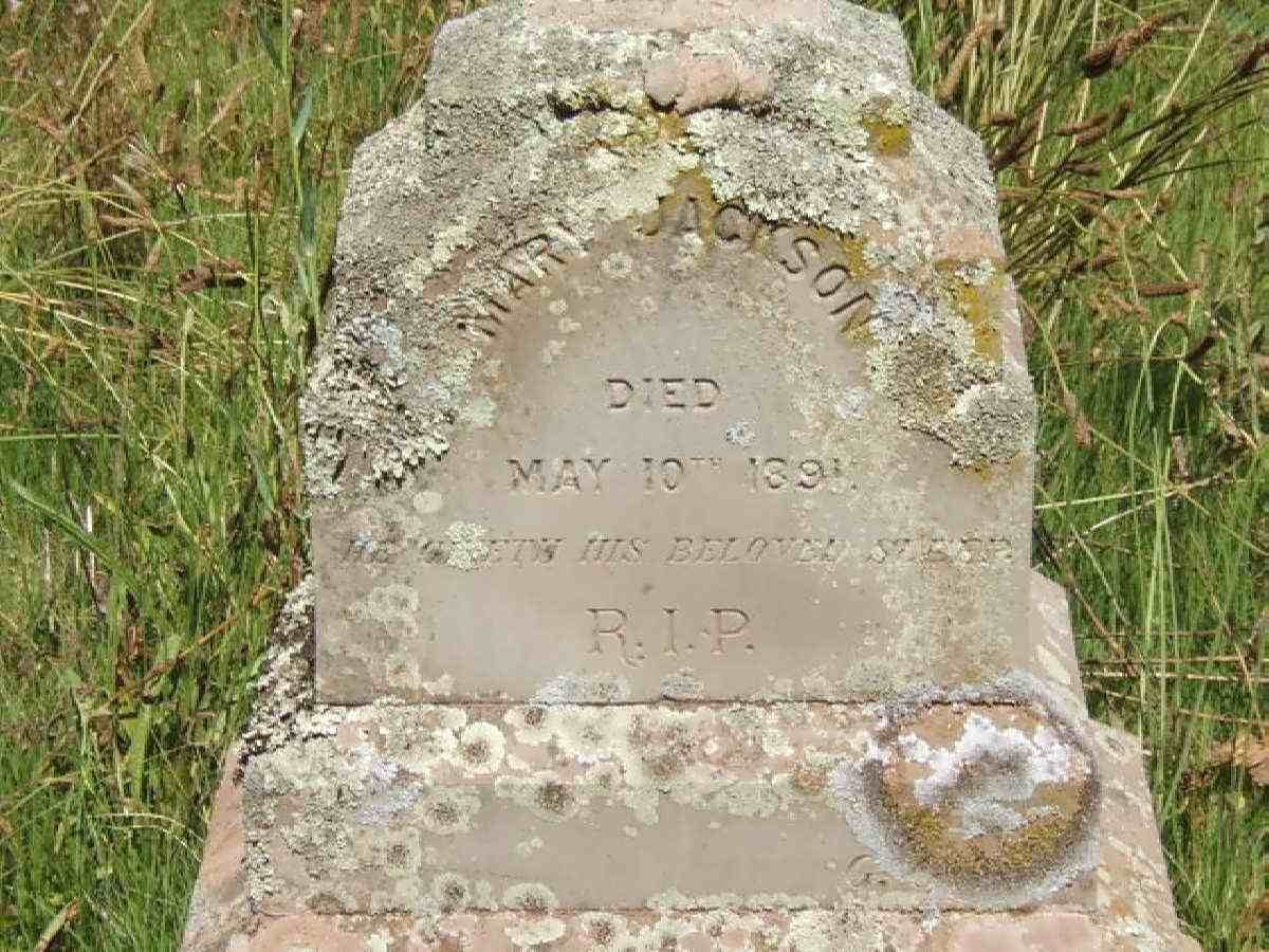 JACKSON Mary  -1891