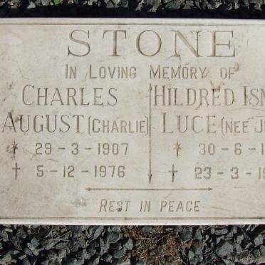 STONE Charles August 1907-1976 &amp; Hildred Ismay Luce JUBY 1912-1998