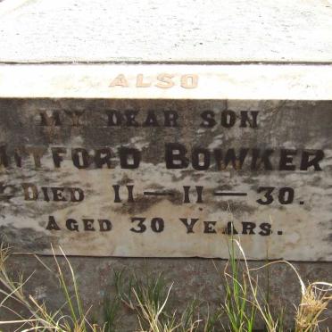 JOPLIN Frederic Bowker :: JOPLIN Mitford Bowker -1930 