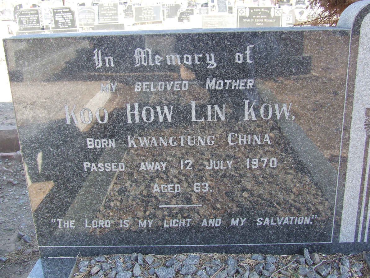 KOW Koo How Lin -1970