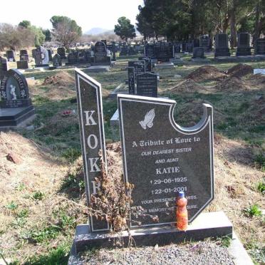 KOKRA Katie 1925-2001