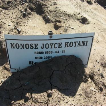 KOTANI Nonose Joyce 1966-2004