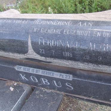 KOBUS Ferdinand August 1918-1972