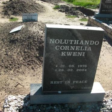 KWENI Noluthando Cornelia 1976-2004