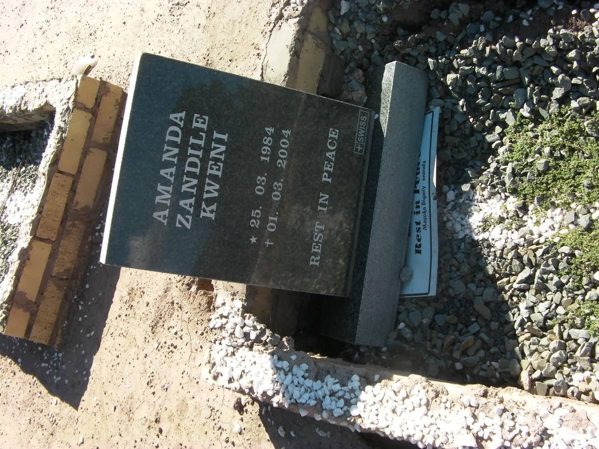 KWENI Amanda Zandile 1984-2004
