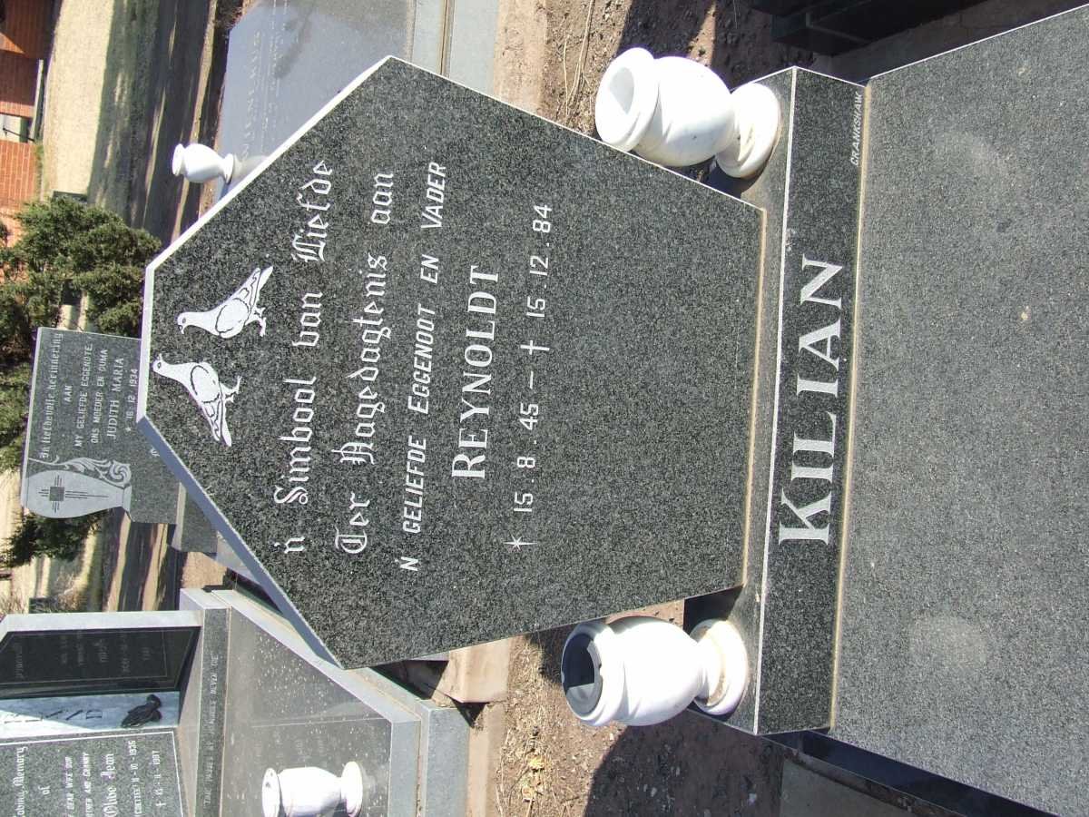 KILIAN Reynoldt 1945-1984
