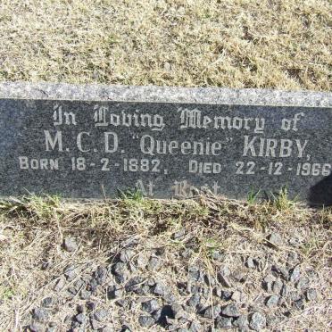 KIRBY M.C.D. 1882-1966
