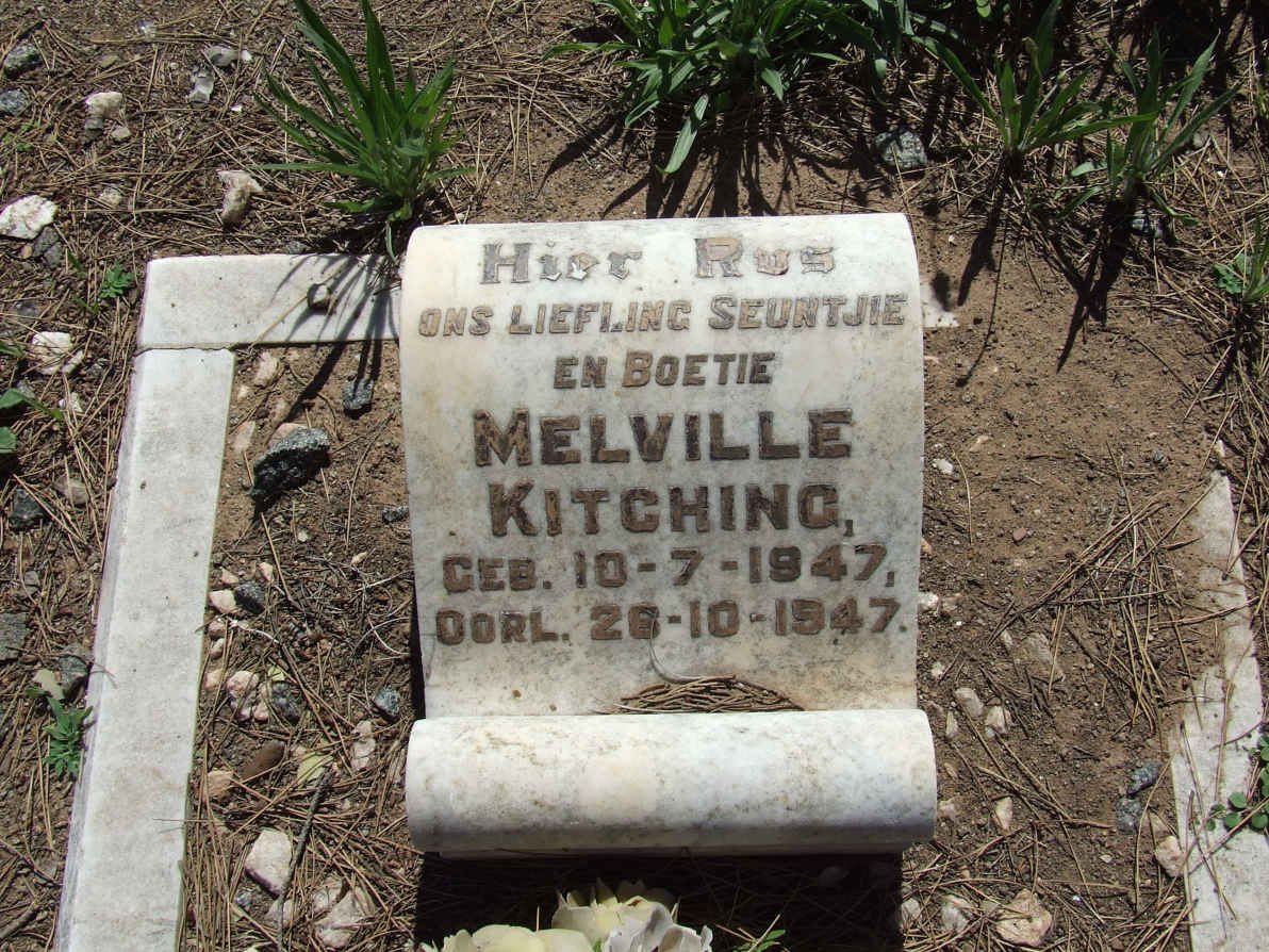 KITCHING Melville 1947-1947