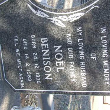 KIRK Noel Benison 1930-1989 