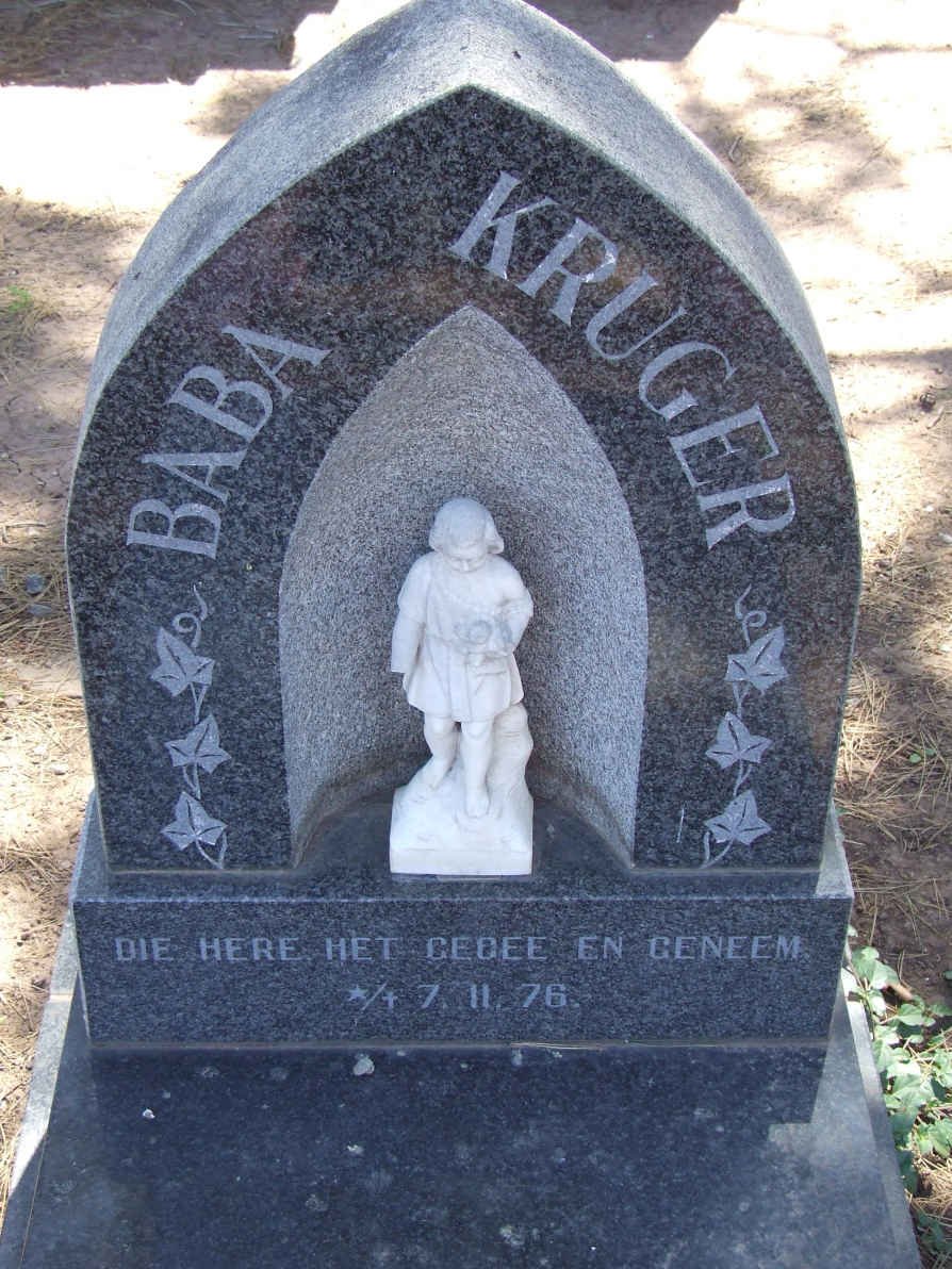 KRUGER Baba 1976-1976