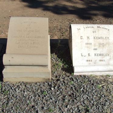 KEMSLEY C.H. 1880-1946 &amp; L.S. 1883-1962 :: KEMSLEY Otto -1934