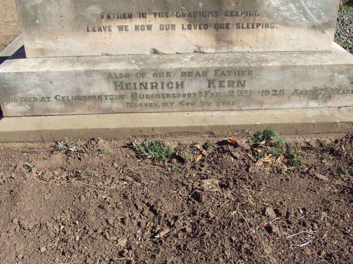 KERN Heinrich -1928 &amp; Pauline -1925