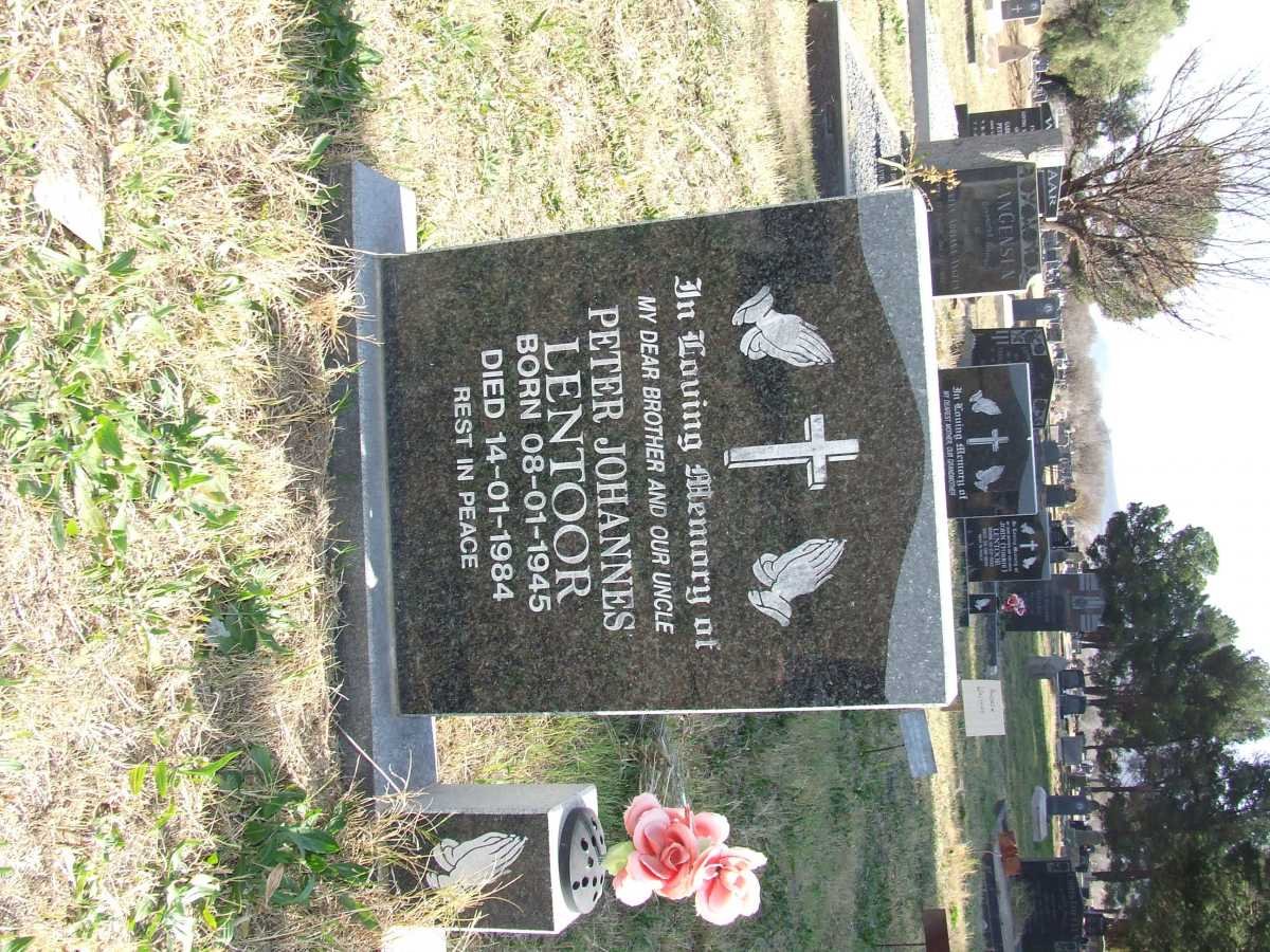LENTOOR Peter Johannes 1945-1984