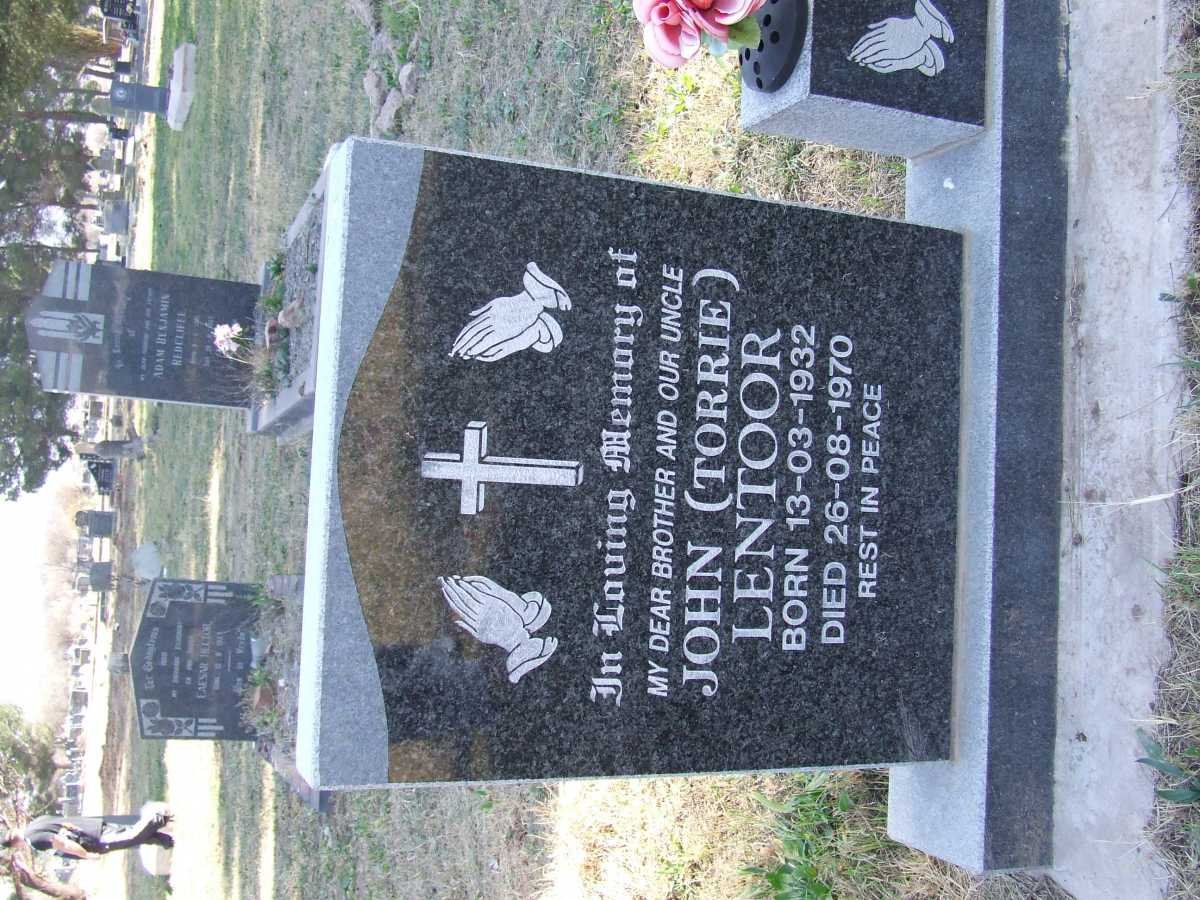 LENTOOR John  1932-1970