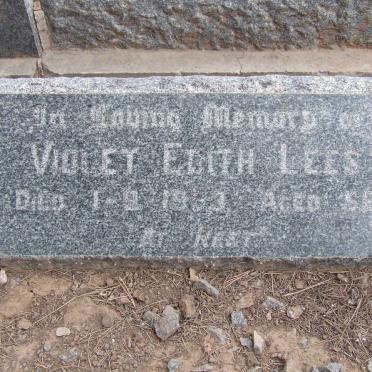 LEES Violet Edith -1963