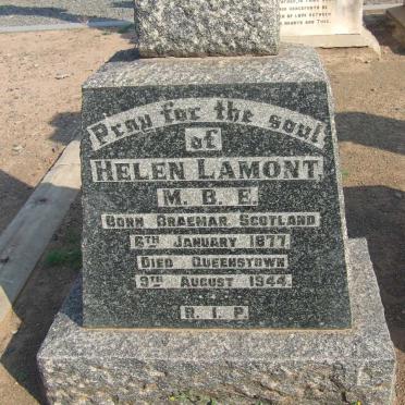 LAMONT Helen 1877-1944