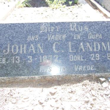LANDMAN Johan C. 1872-1963
