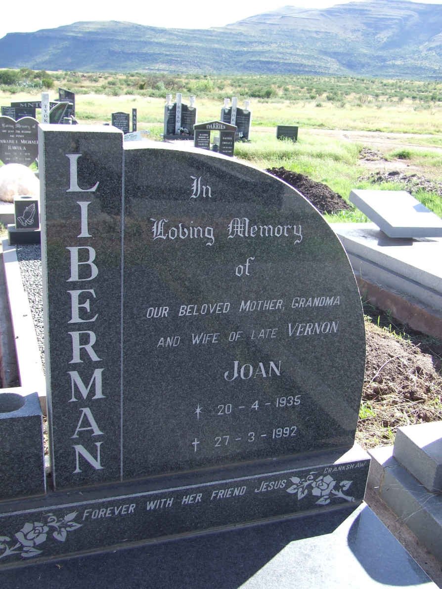 LIBERMAN Joan 1935-1992