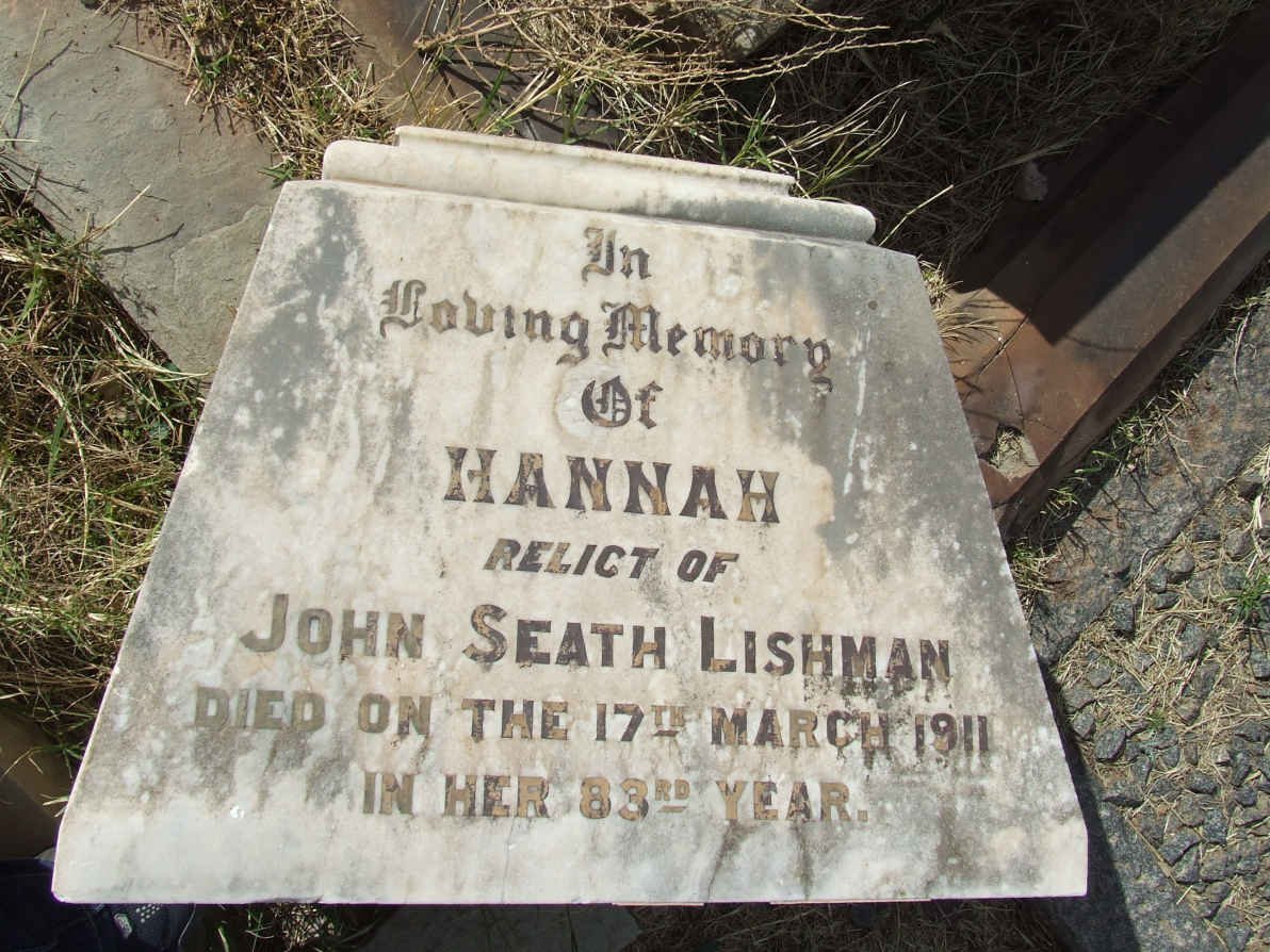 LISHMAN Hannah -1911