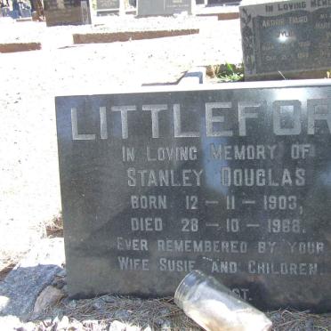 LITTLEFORD Stanley Douglas 1903-1968 