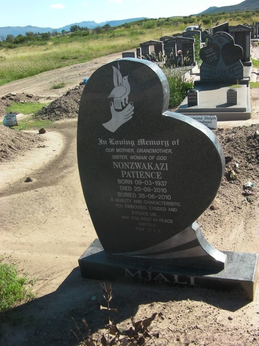 MJALI Nonzwakazi Patience 1937-2010