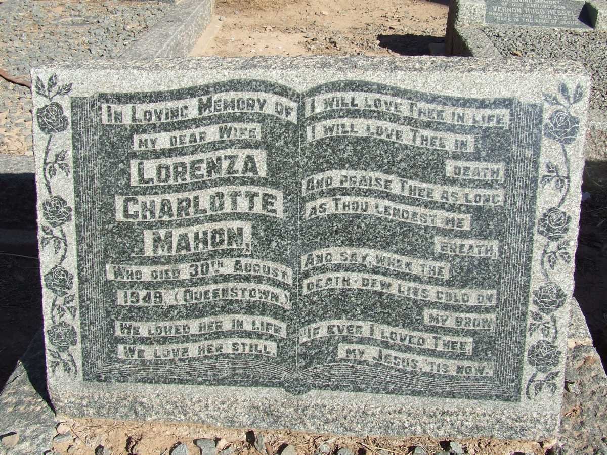 MAHON Lorenza Charlotte -1949