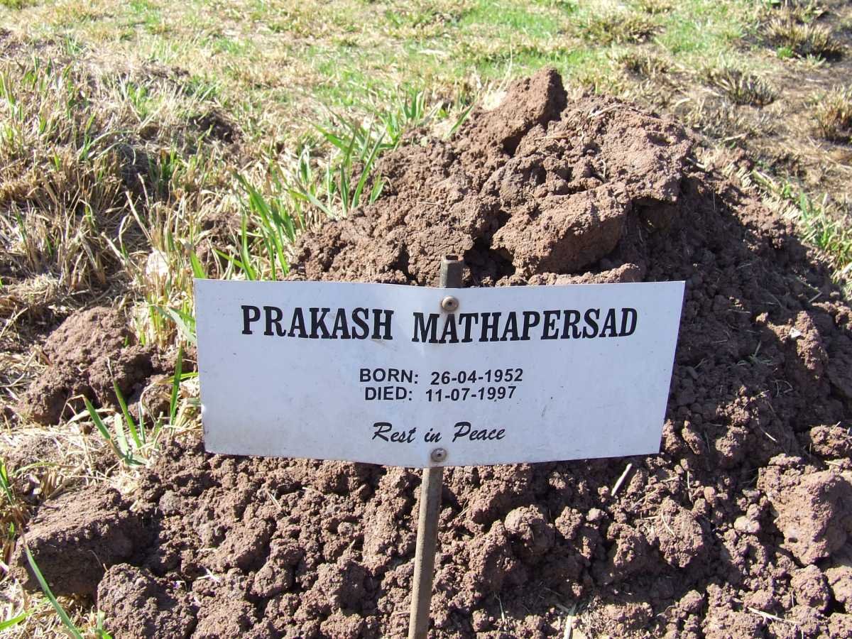 MATHAPERSAD Prakash 1952-1997