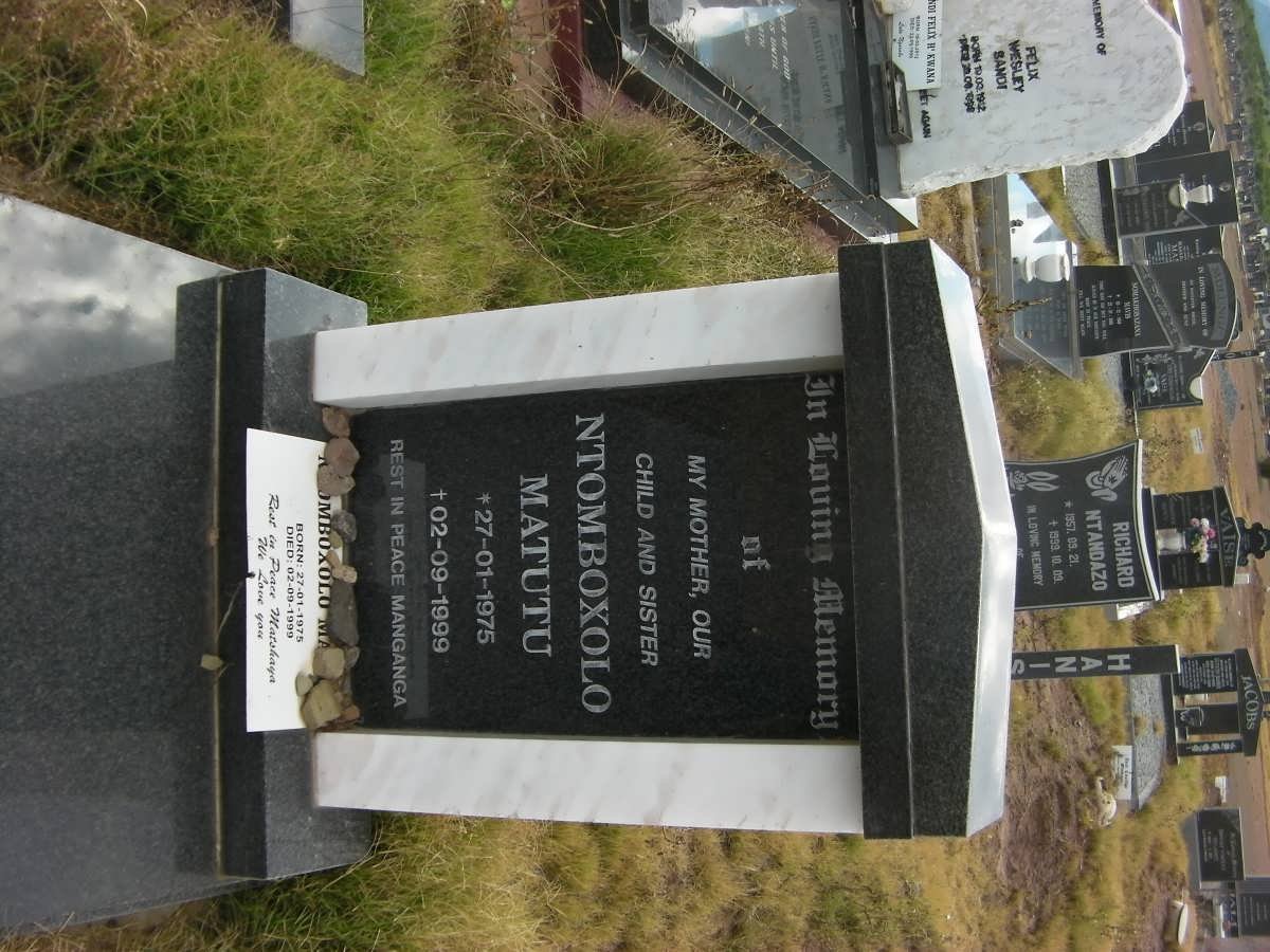MATUTU Ntomboxolo 1975-1999