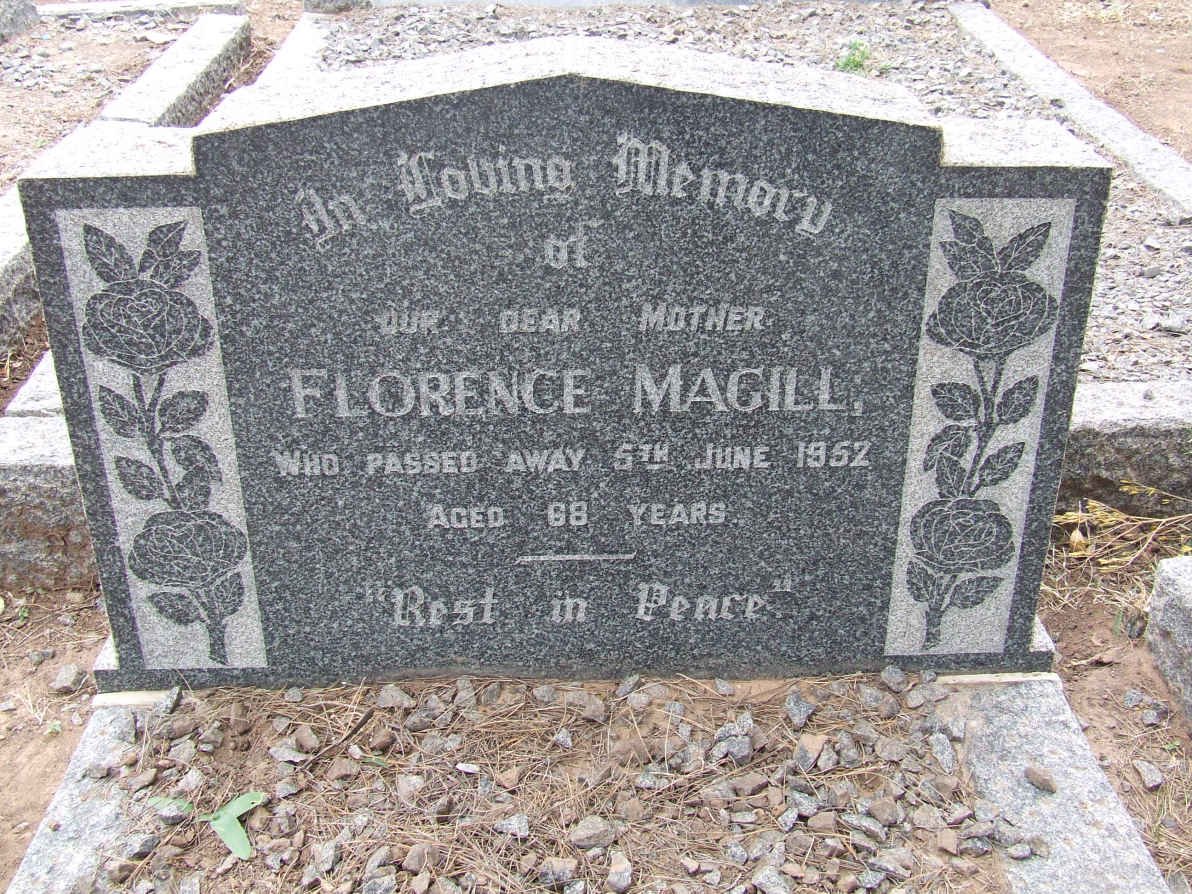 MAGILL Florence -1952