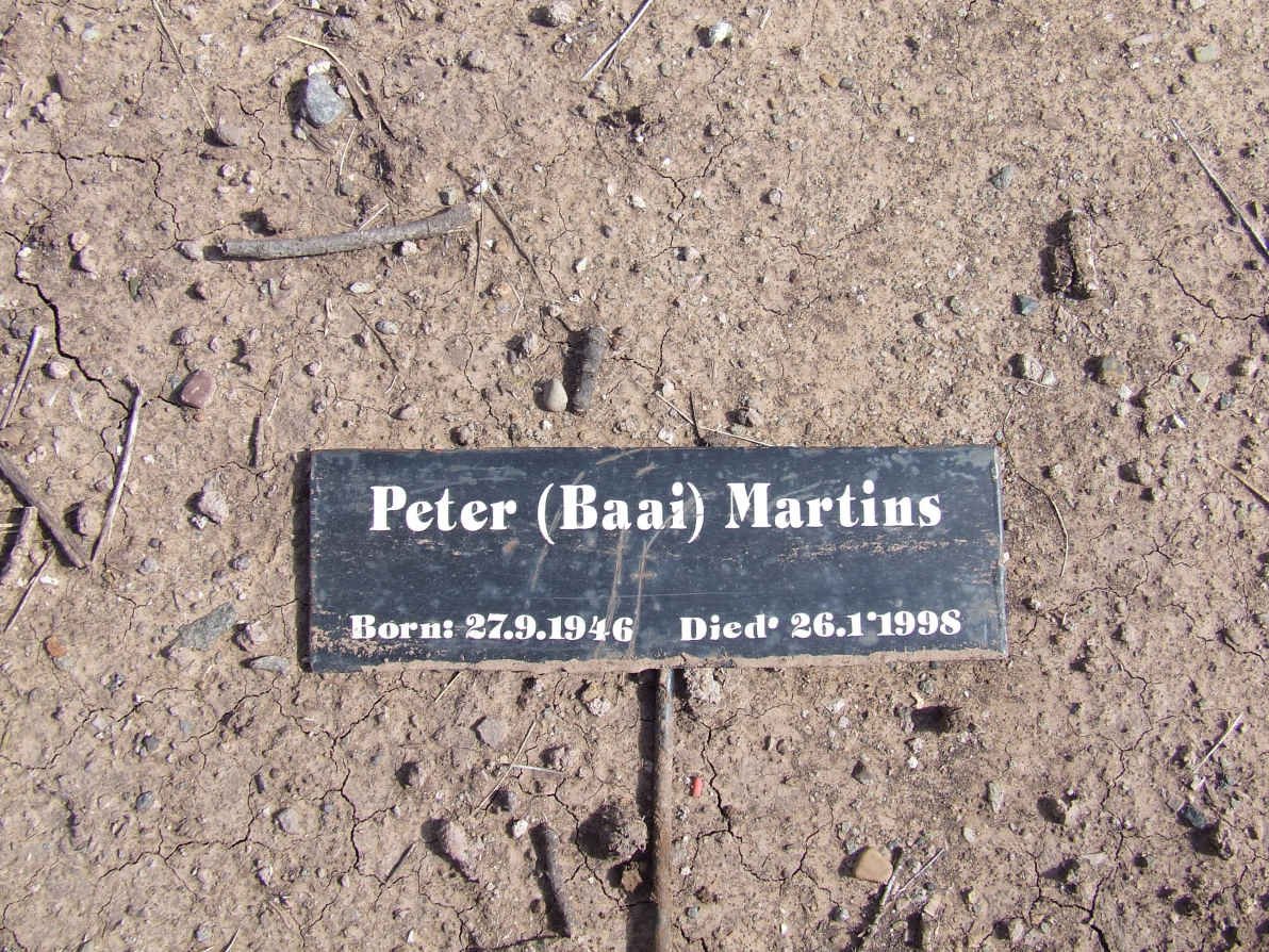 MARTINS Peter 1946-1998
