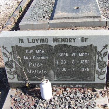 MARAIS Ruby nee WILMOT 1893-1976