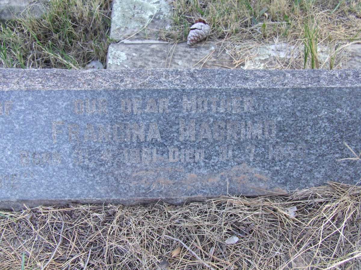 MAGRIMO Francina 1861-1953