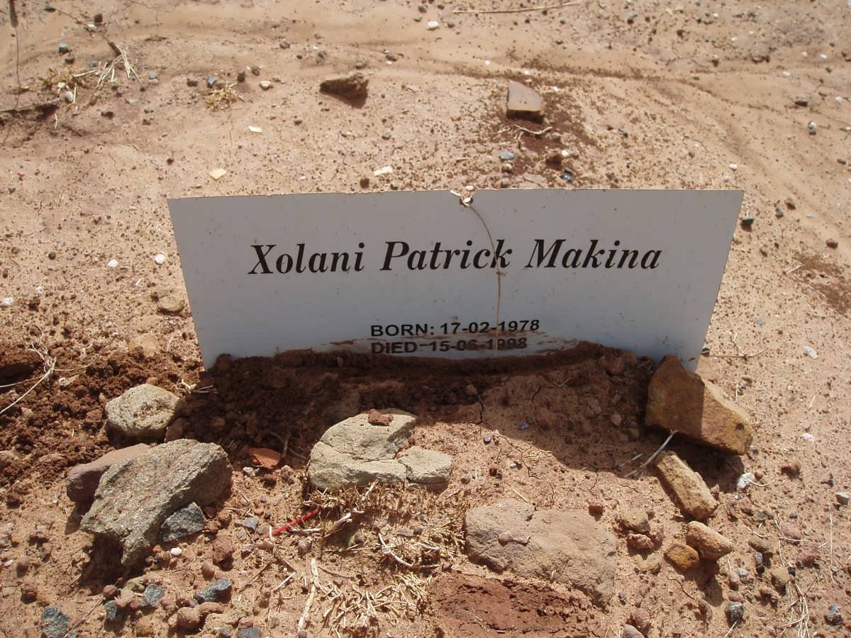 MAKINA Xolani Patrick 1978-1998