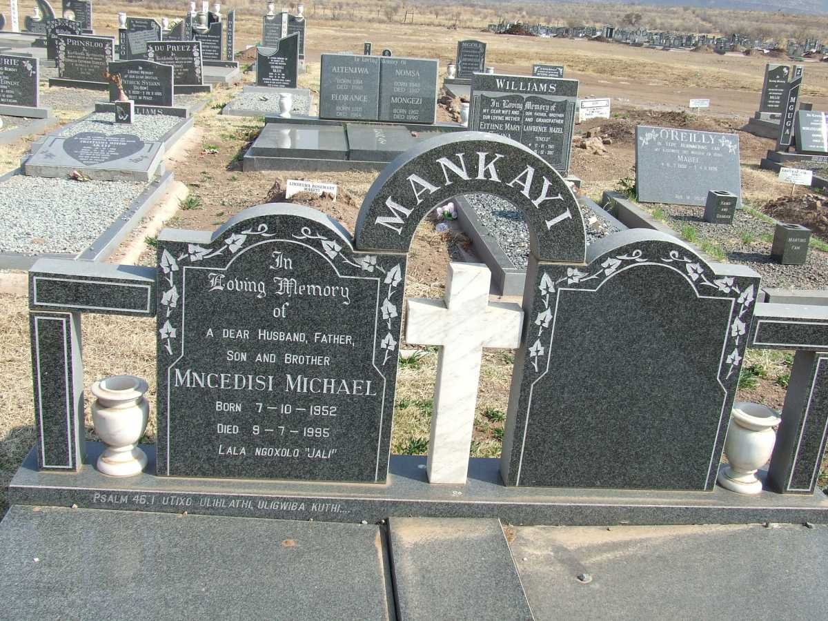 MANKAYI Mncedisi Michael 1952-1995
