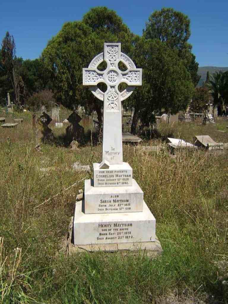 MAYTHAM Cornelius 1820-1892 &amp; Sarah 1821-1910 :: MAYTHAM Henry 1851-1872