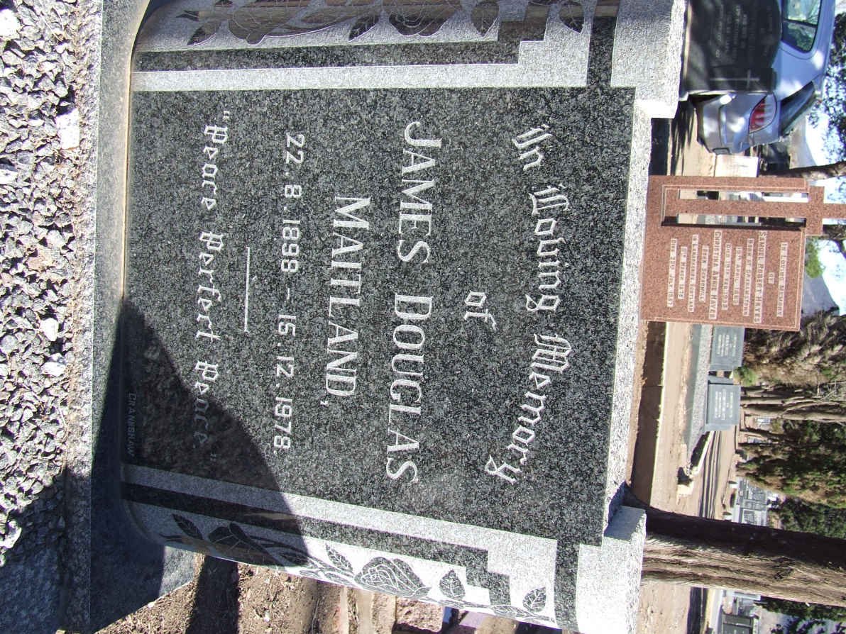 MAITLAND James Douglas 1898-1978