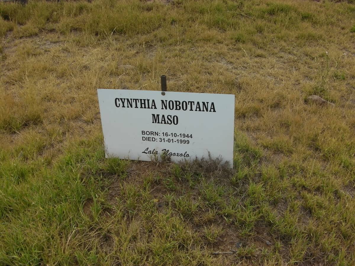 MASO Cynthia Nobotana 1944-1999