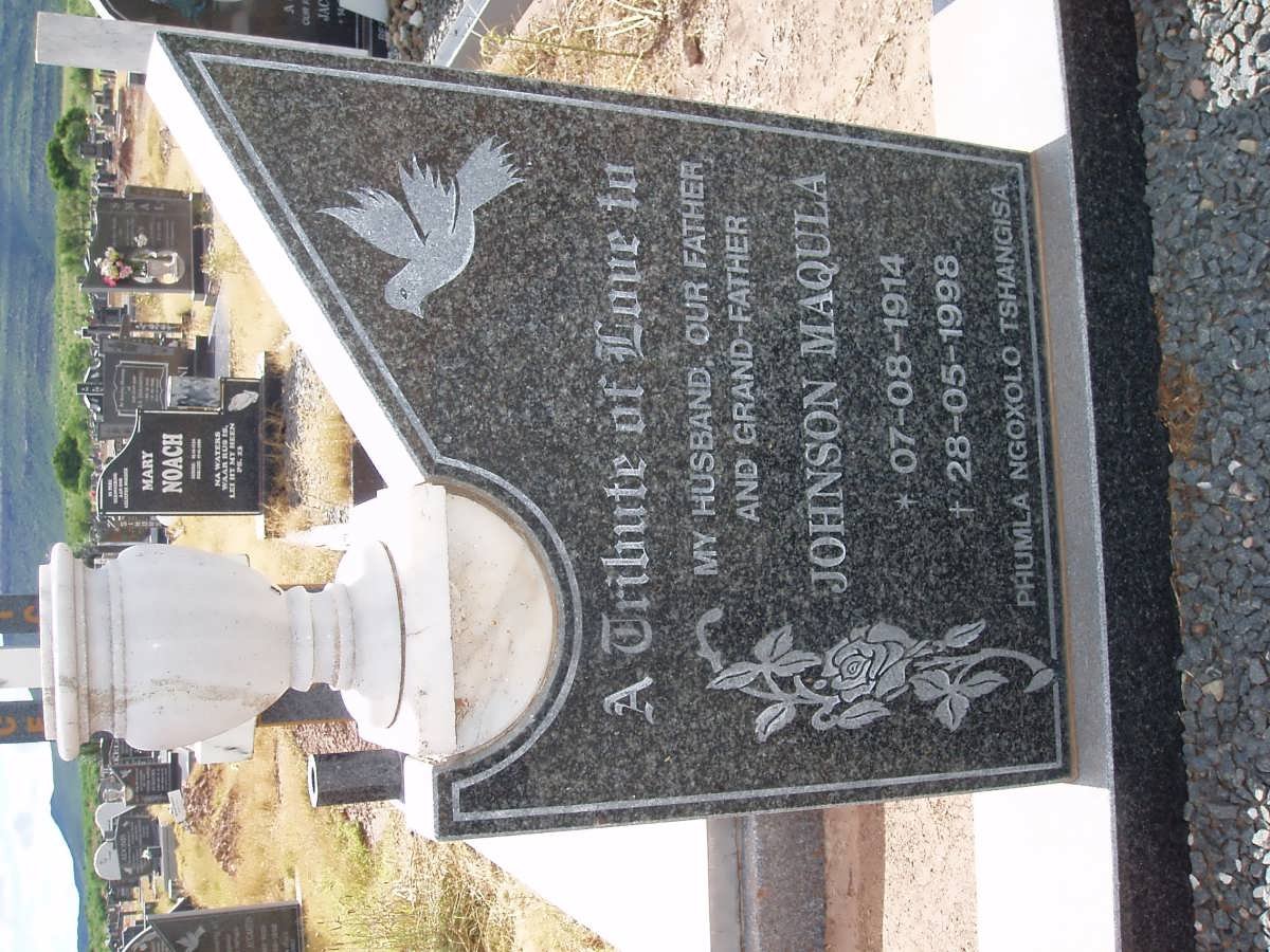 MAQULA Johnson 1914-1998
