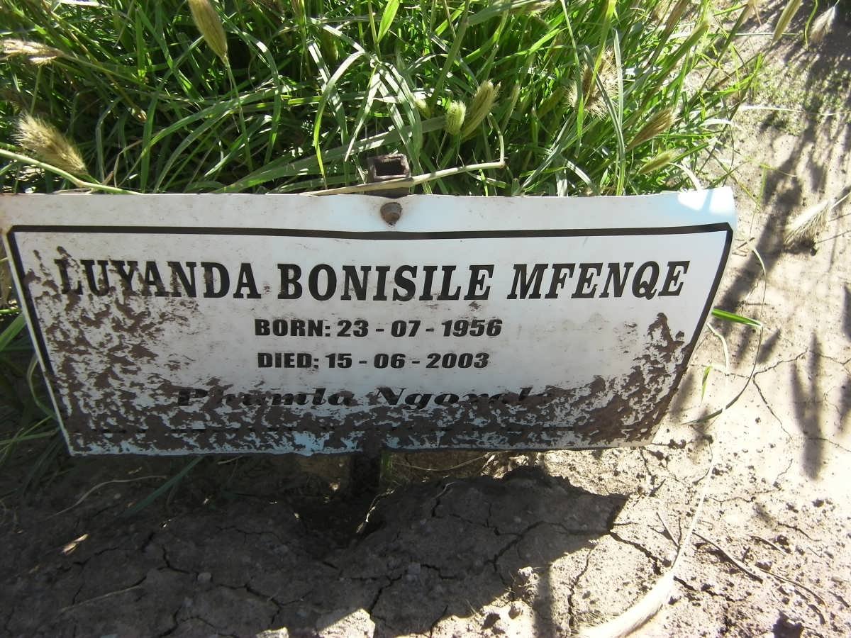 MFENQE Luyanda Bonisile 1956-2003