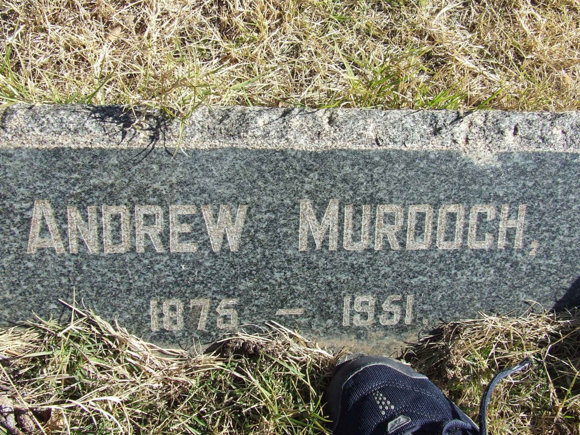 MURDOCH Andrew 1875-1951