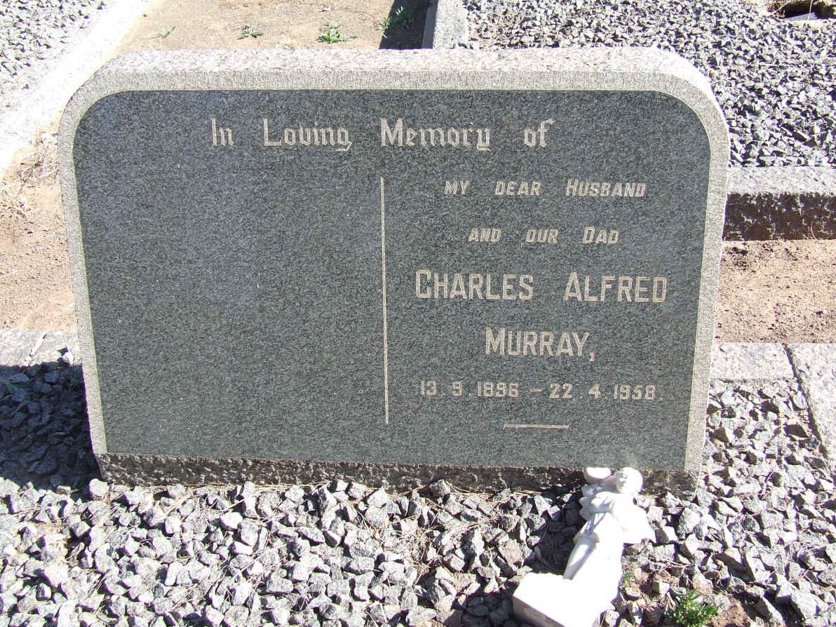 MURRAY Charles Alfred 1896-1958