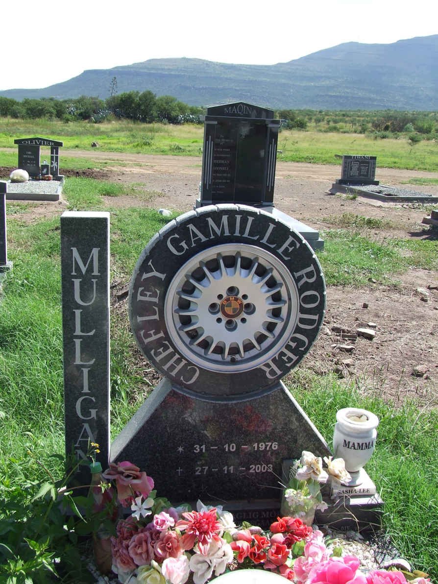 MULLIGAN Chefley Gamille Rodger 1976-2003