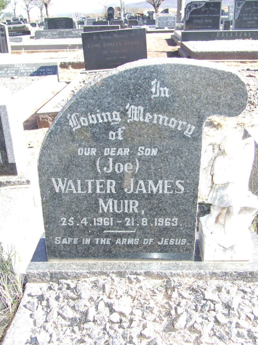 MUIR Walter James 1961-1963