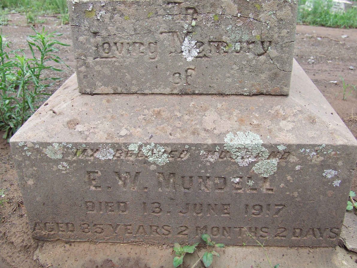 MUNDELL E.W. -1917