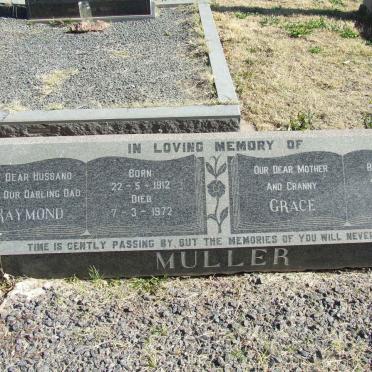 MULLER Raymond 1912-1972 &amp; Grace COOPER 1927-1982