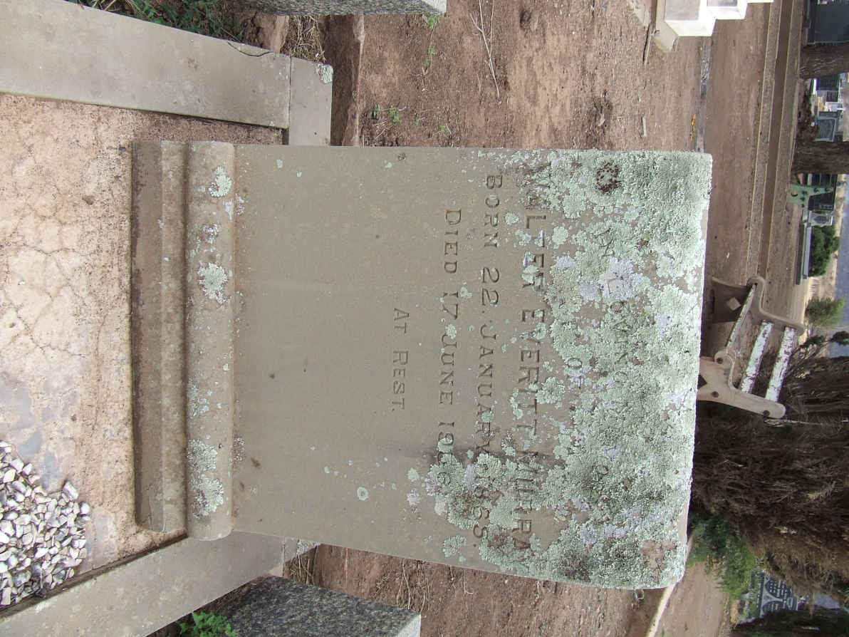 MURRAY Walter Everitt 1865-1956