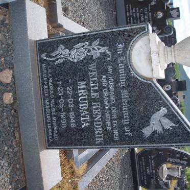 MRUBATA Welile Hendrik 1946-1998