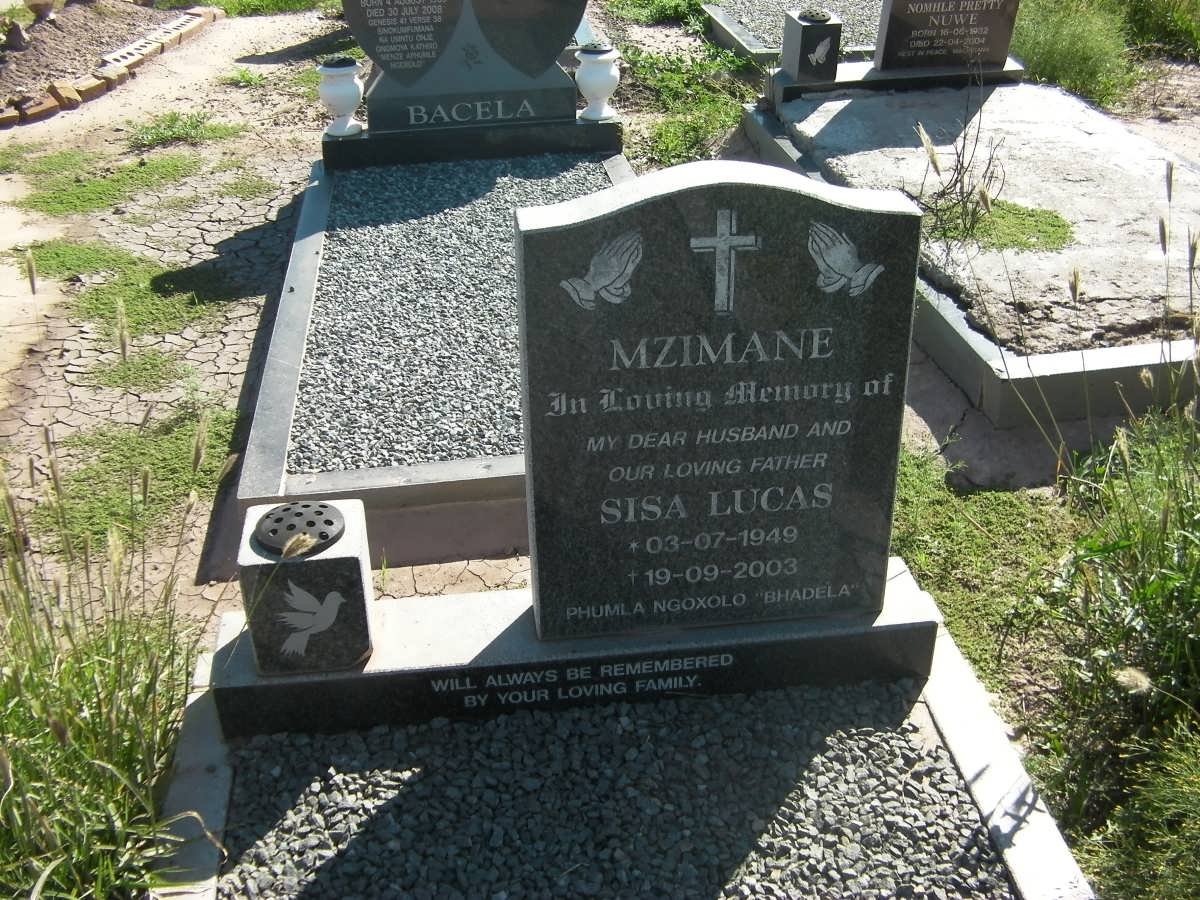 MZIMANE Sisa Lucas 1949-2003