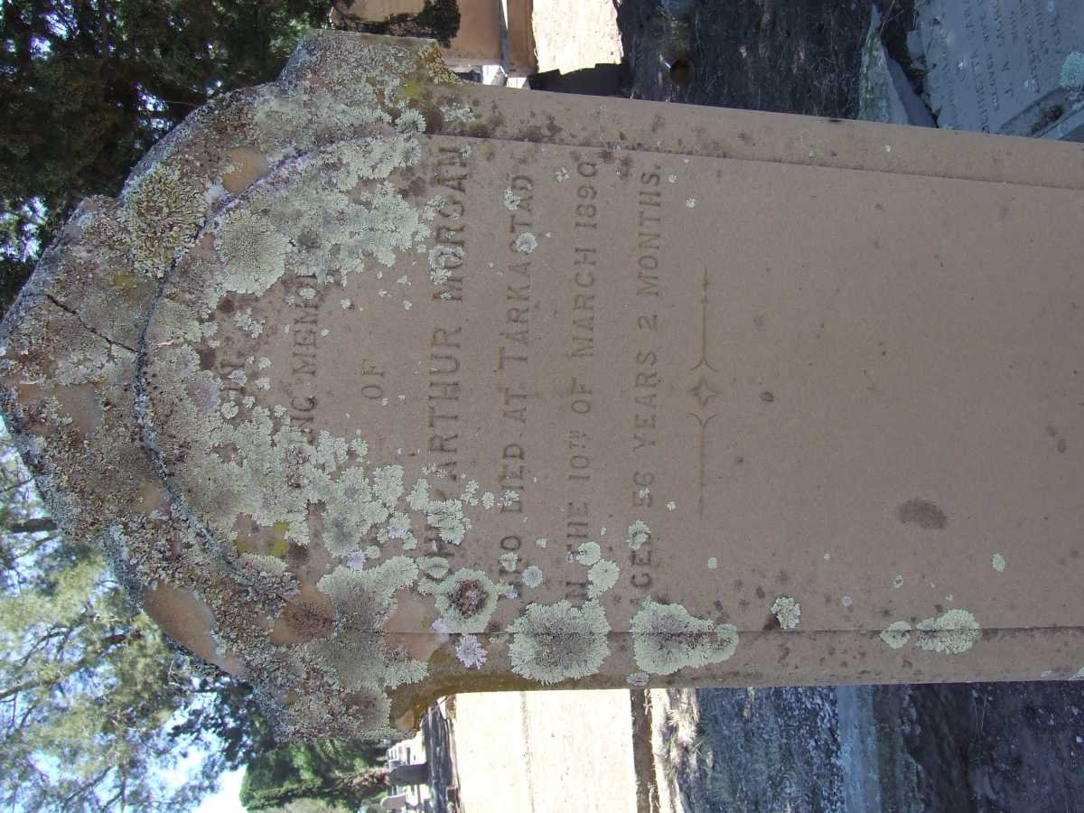 MORGAN John Arthur -1890