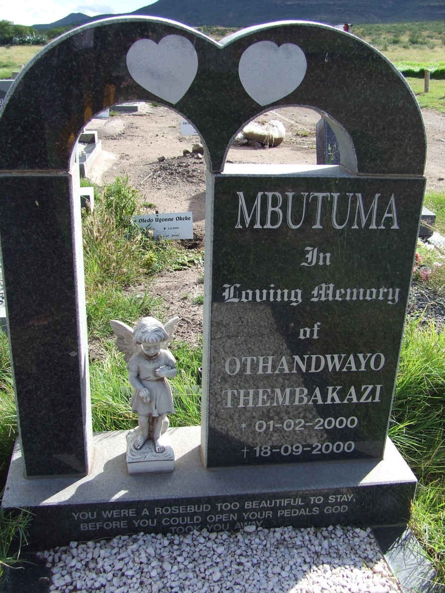 MBUTUMA Othandwayo Thembakazie 2000-2000
